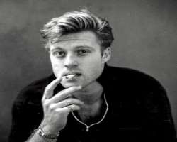 Robert Redford smoking Robert Redford smoking